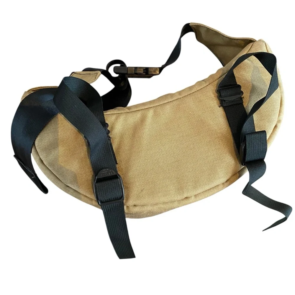 Lowepro Vintage Belt Pack Beige Bag Lumbar Waist Camera Gear Padded Adjustable